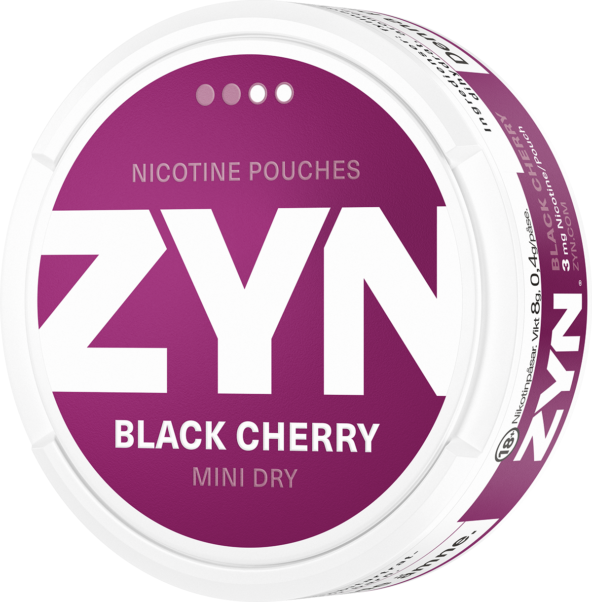 ZYN Black Cherry Mini Dry S2